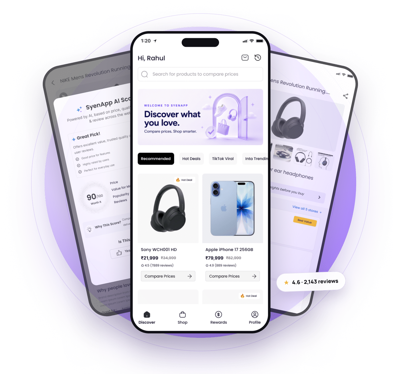 SyenApp Discover screen preview 4
